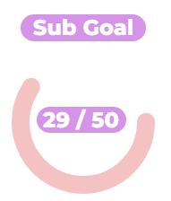 Custom MIU Rounded Sub Goal Bar